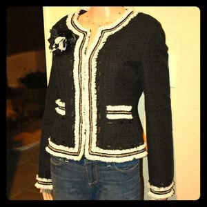 White House Black Market Blazer S 4 black